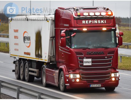 GKS 6FW9, Scania R-Series