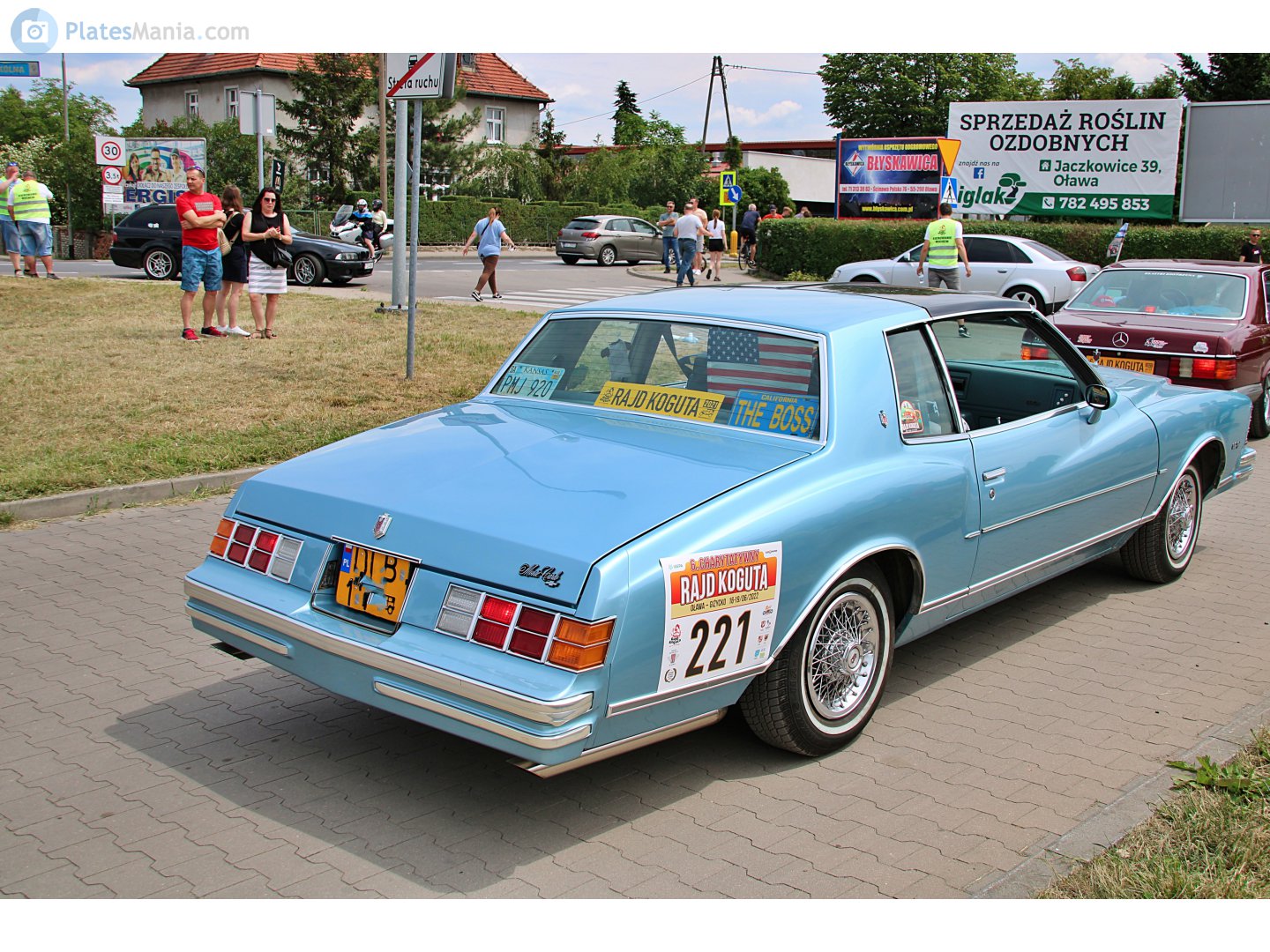 PMJ 920, License plate without vehicle 