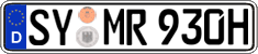 German license plate, Plates for oldtimers (type 