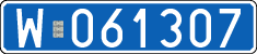 License plates of Poland, Diplomatic