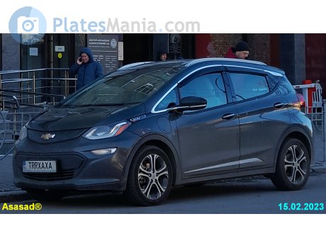 10 TRRXAXA, Chevrolet Bolt