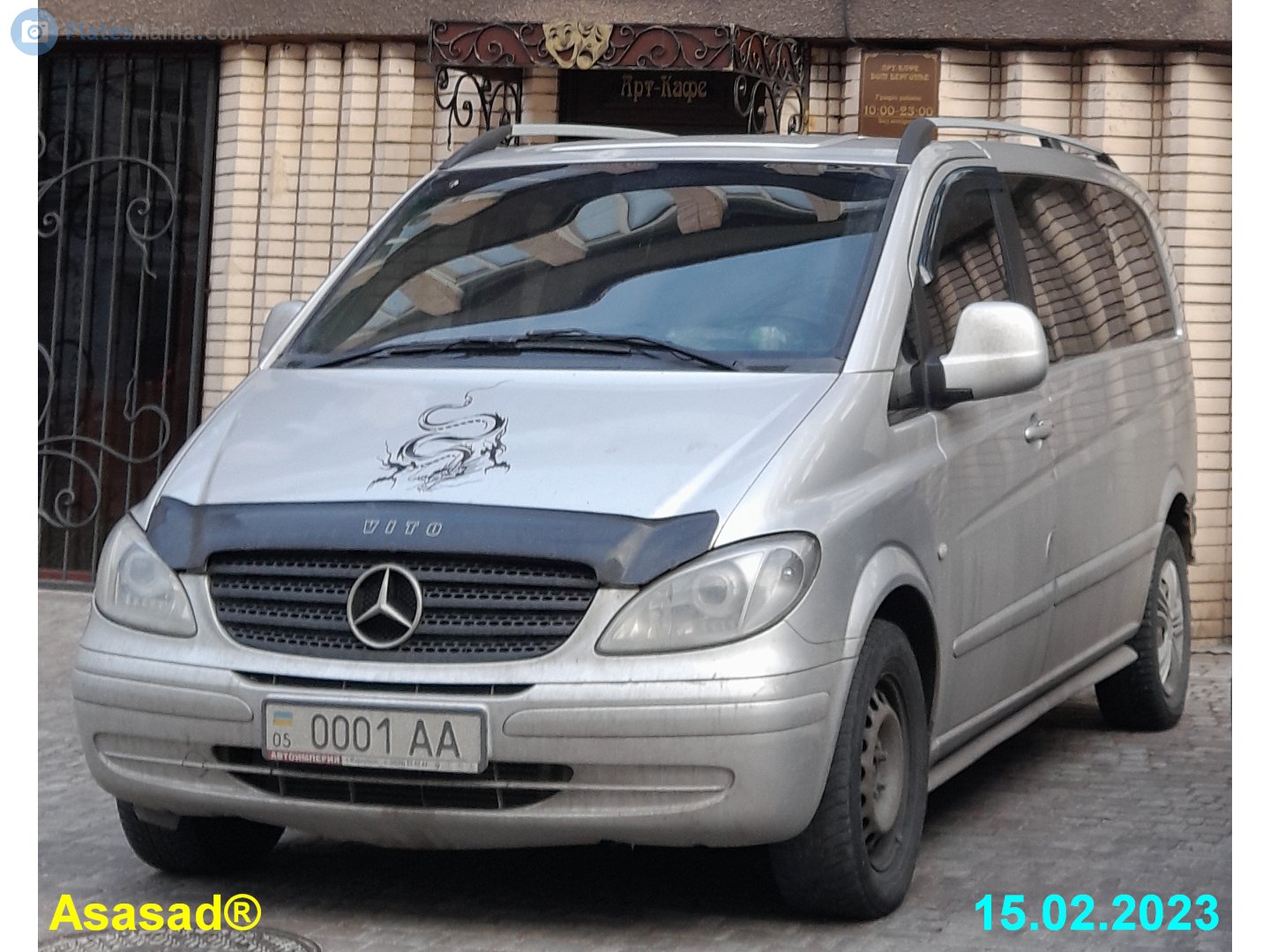 05 0001 AA, Mercedes-Benz Vito 2nd gen (W639), 2003–2014