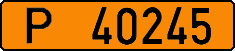 License plate Belarus, Foreign citizens and enterprises