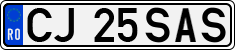 License plate of Romania, Regular plates