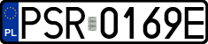 License plates of Poland, Regular car plates