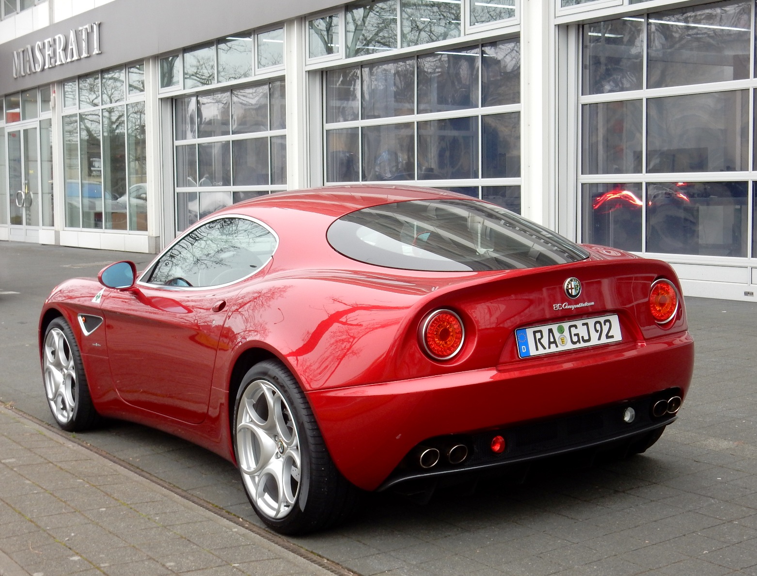 RA GJ 92, Alfa Romeo 8C Competizione (952), 2007–2009