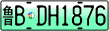 License plate of China, Electric vehicles