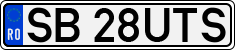 License plate of Romania, Regular plates