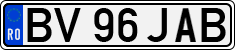 License plate of Romania, Regular plates