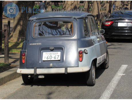 川越 500 さ 6067, Renault 4
