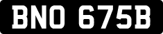 License plate of the United Kingdom, 1963 year system