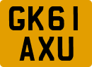 License plate of the United Kingdom, 2001 year system