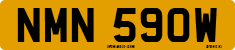 License plate of the United Kingdom, 1963 year system