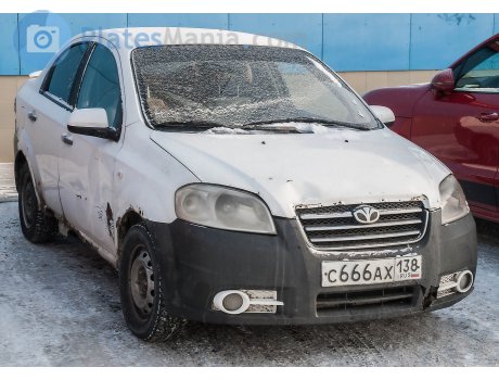 с666ах138, Daewoo Gentra