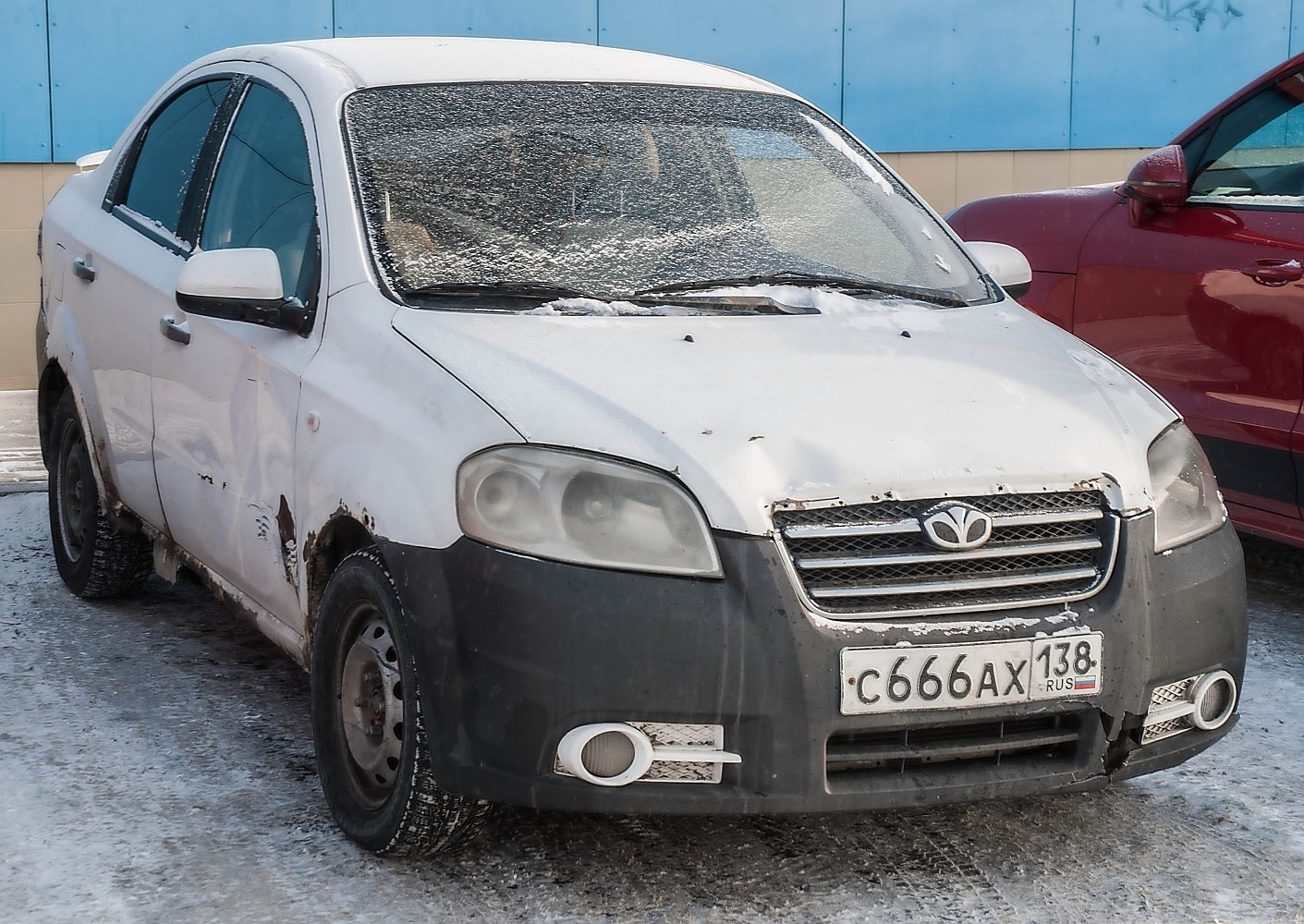 с 666 ах 138, Daewoo Gentra 1st gen Sedan (T250; KR-market), 2006–2011