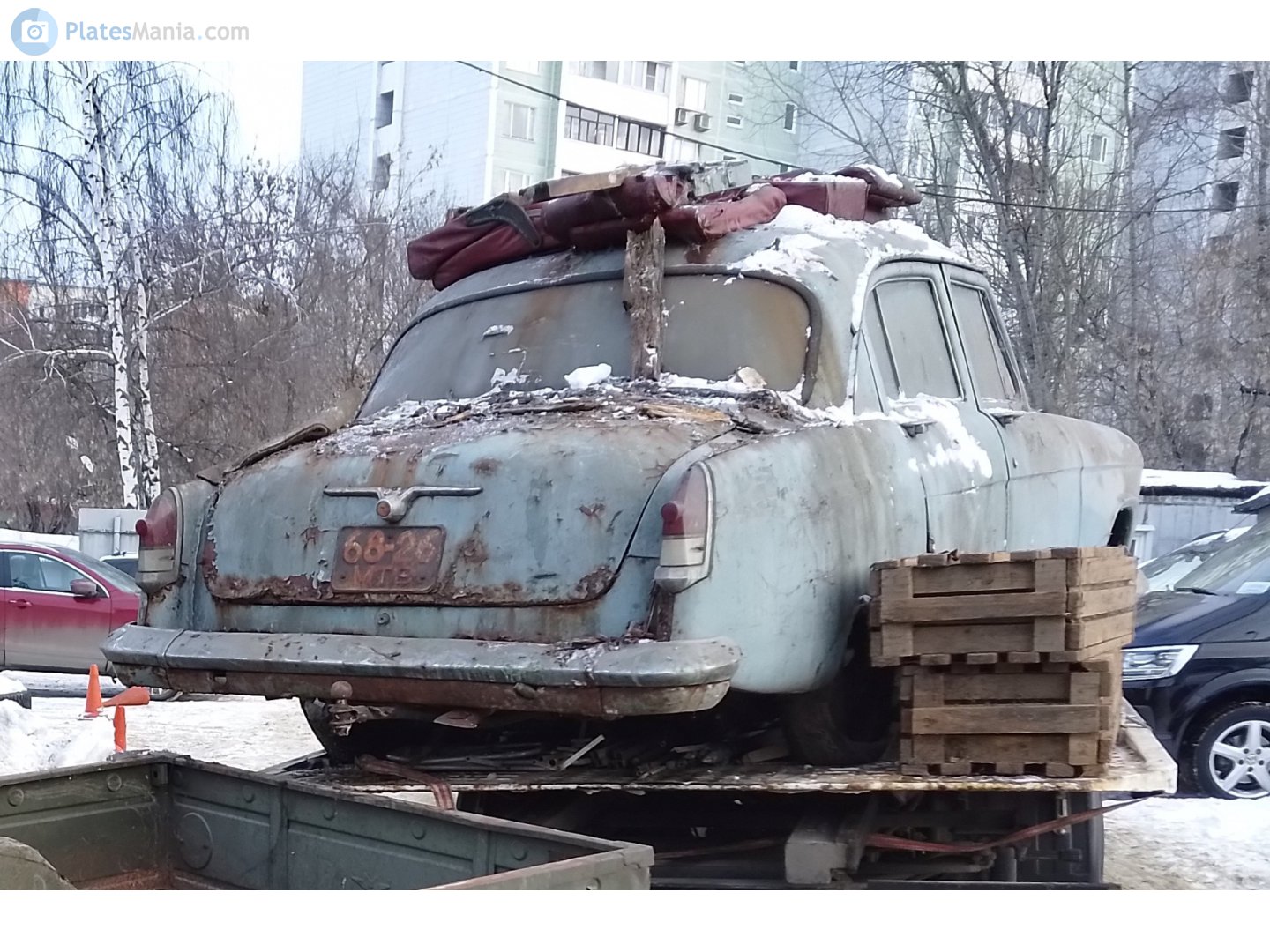 6826 МТВ, GAZ 21 Волга 3rd series, 1962­–1970