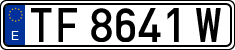 License plates of Spain, 1971 year series