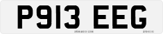 License plate of the United Kingdom, 1983 year system