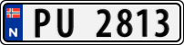 License plate of Norway, Trailers, motorcycles, special vehicles