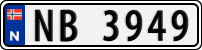 License plate of Norway, Trailers, motorcycles, special vehicles