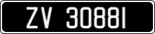License plate of Ireland, Oldtimers