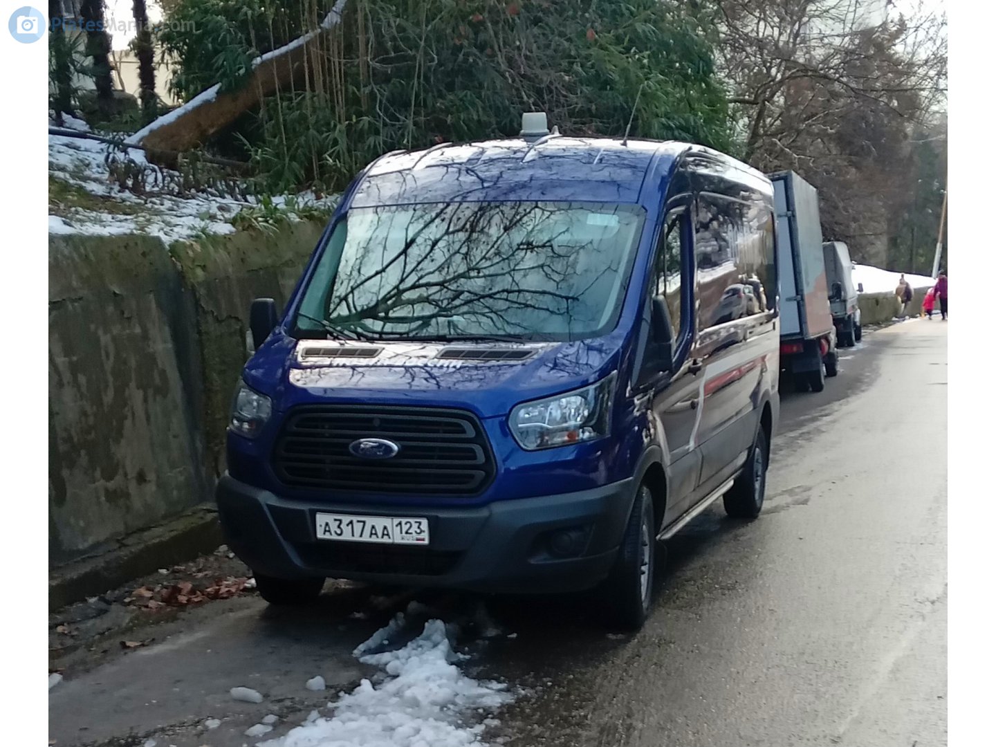 а 317 аа 123, Ford Transit 4th gen Van (V363), 2013–