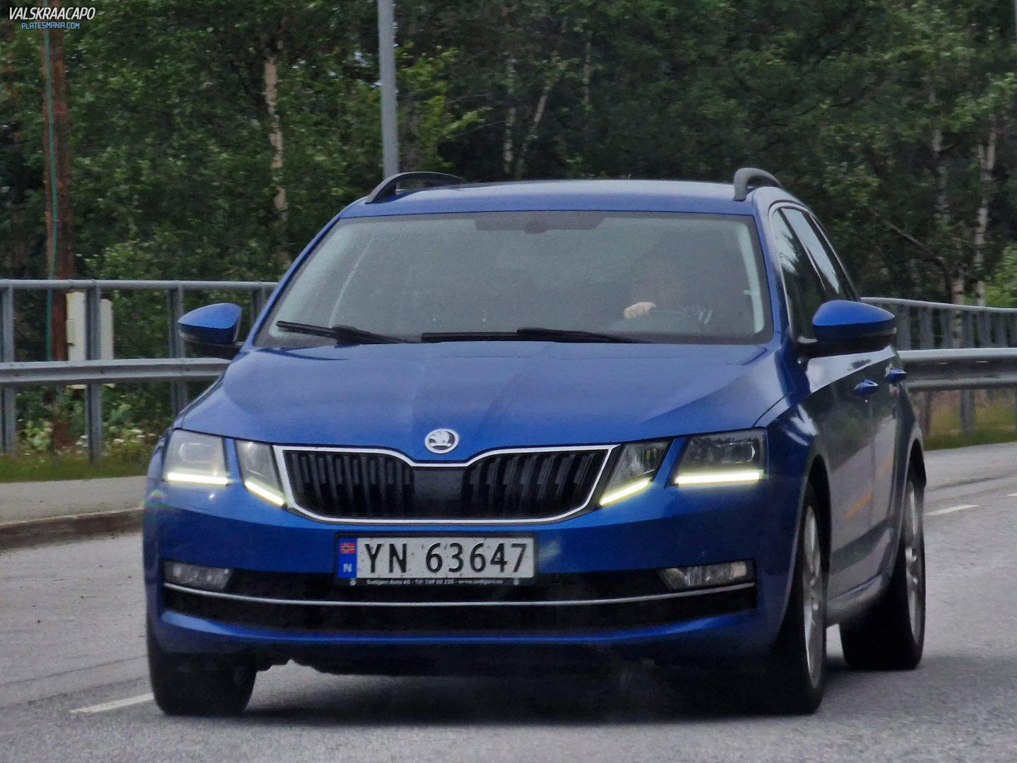 YN 63647, Skoda Octavia 3rd gen Combi (A7/5E5), facelift, 2017–2020 (–2023 for CN-market)