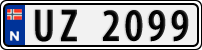 License plate of Norway, Trailers, motorcycles, special vehicles