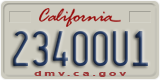 California, Commercial vehicles (12345A6)
