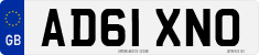 License plate of the United Kingdom, 2001 year system