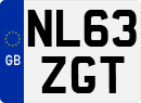 License plate of the United Kingdom, 2001 year system