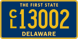 Delaware, Commercial vehicles (CL123456)