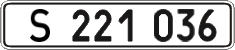 License plate Ukraine, Diplomatic