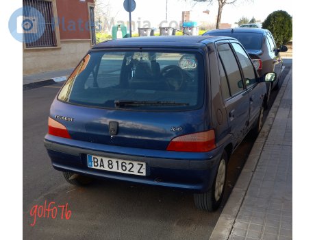 BA 8162 Z, Peugeot 106