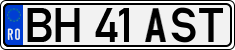 License plate of Romania, Regular plates
