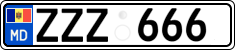 License plate of Moldova, Cars (2015)