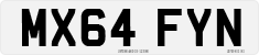 License plate of the United Kingdom, 2001 year system