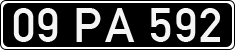 License plate of Turkey, Government and public administrations
