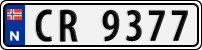License plate of Norway, Trailers, motorcycles, special vehicles