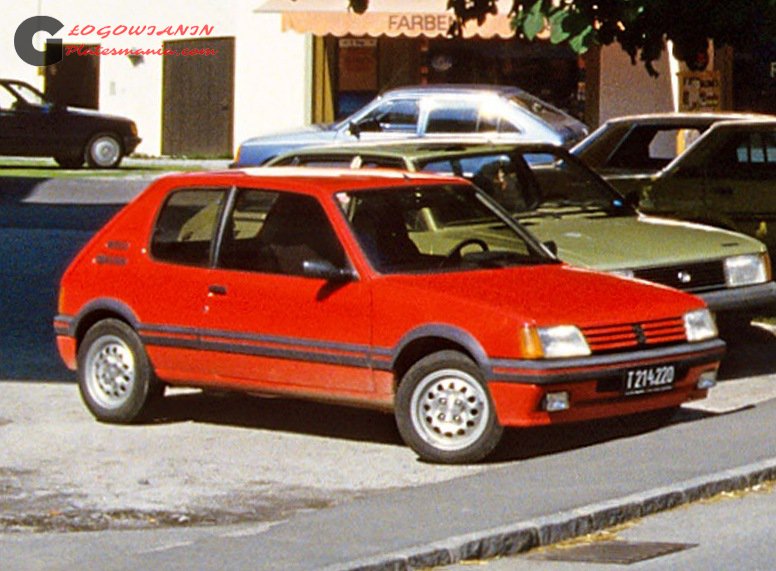 T 214.220, Peugeot 205 1st gen 3-door Hatch (20A/C), 1983–1998