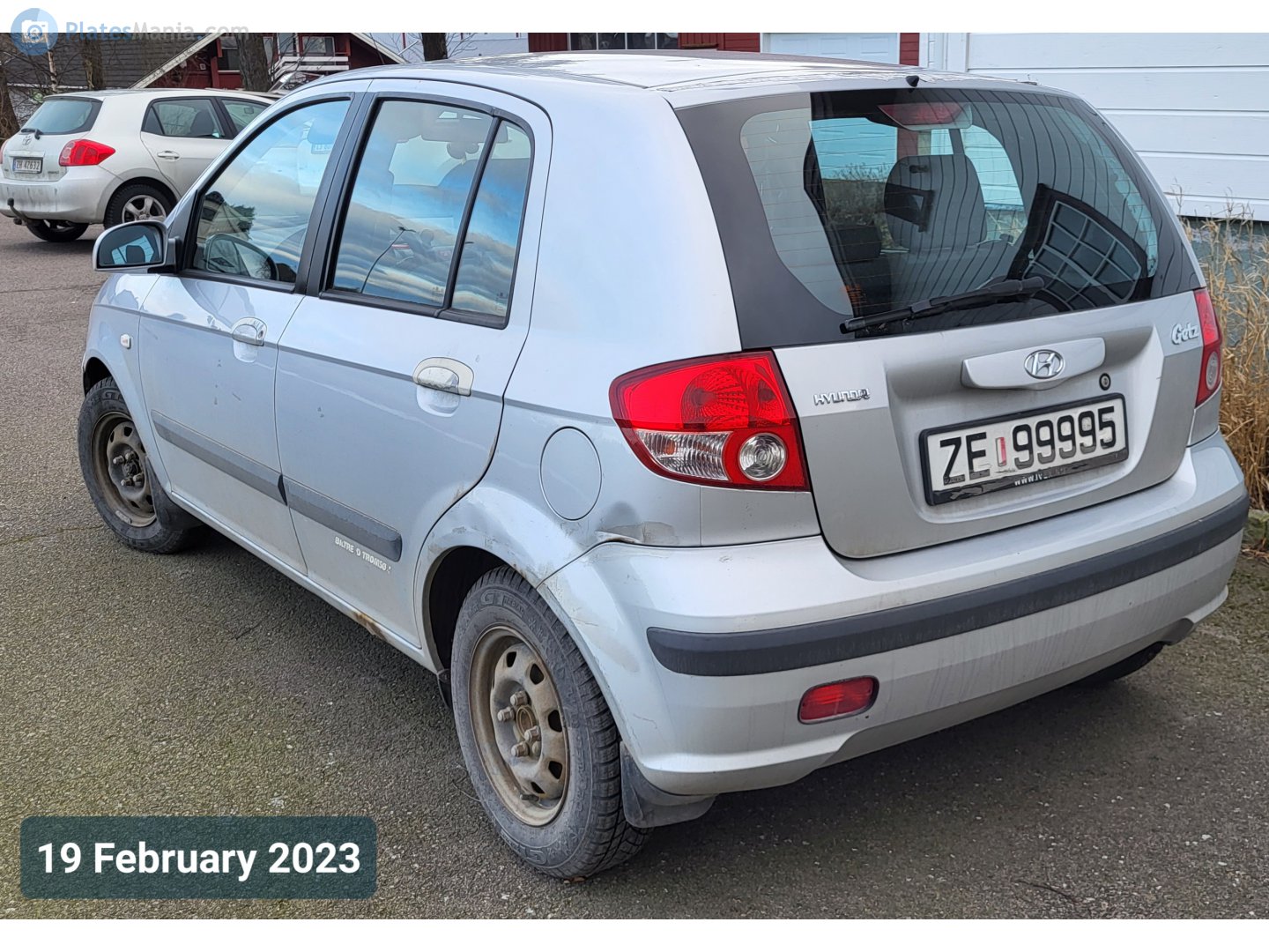 ZE 99995, Hyundai Getz 1st gen 5-door Hatch (TB), 2002–2005