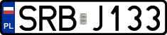 License plates of Poland, Regular car plates