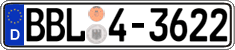 German license plate, Regional authorities