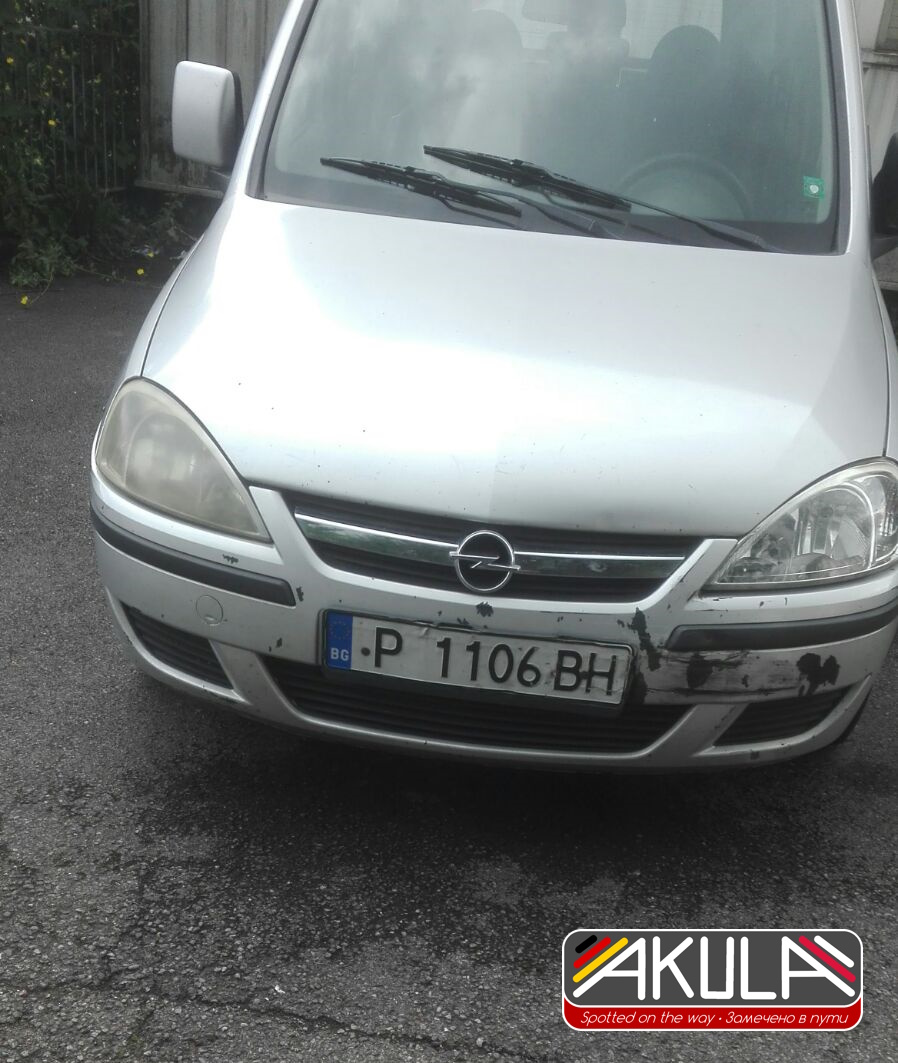 P 1106 BH, Opel Combo 3rd gen Cargo (C; X01), 2001–2011