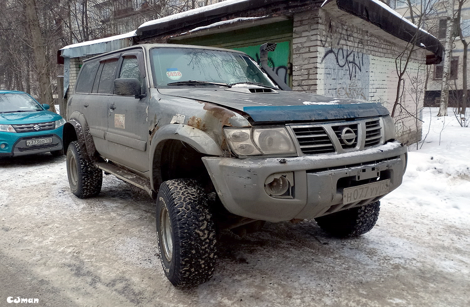 н 077 уу 78, Nissan Patrol 5th gen 5-door SUV (Y61), 1997–2004
