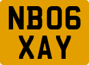 License plate of the United Kingdom, 2001 year system