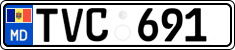 License plate of Moldova, Cars (2015)