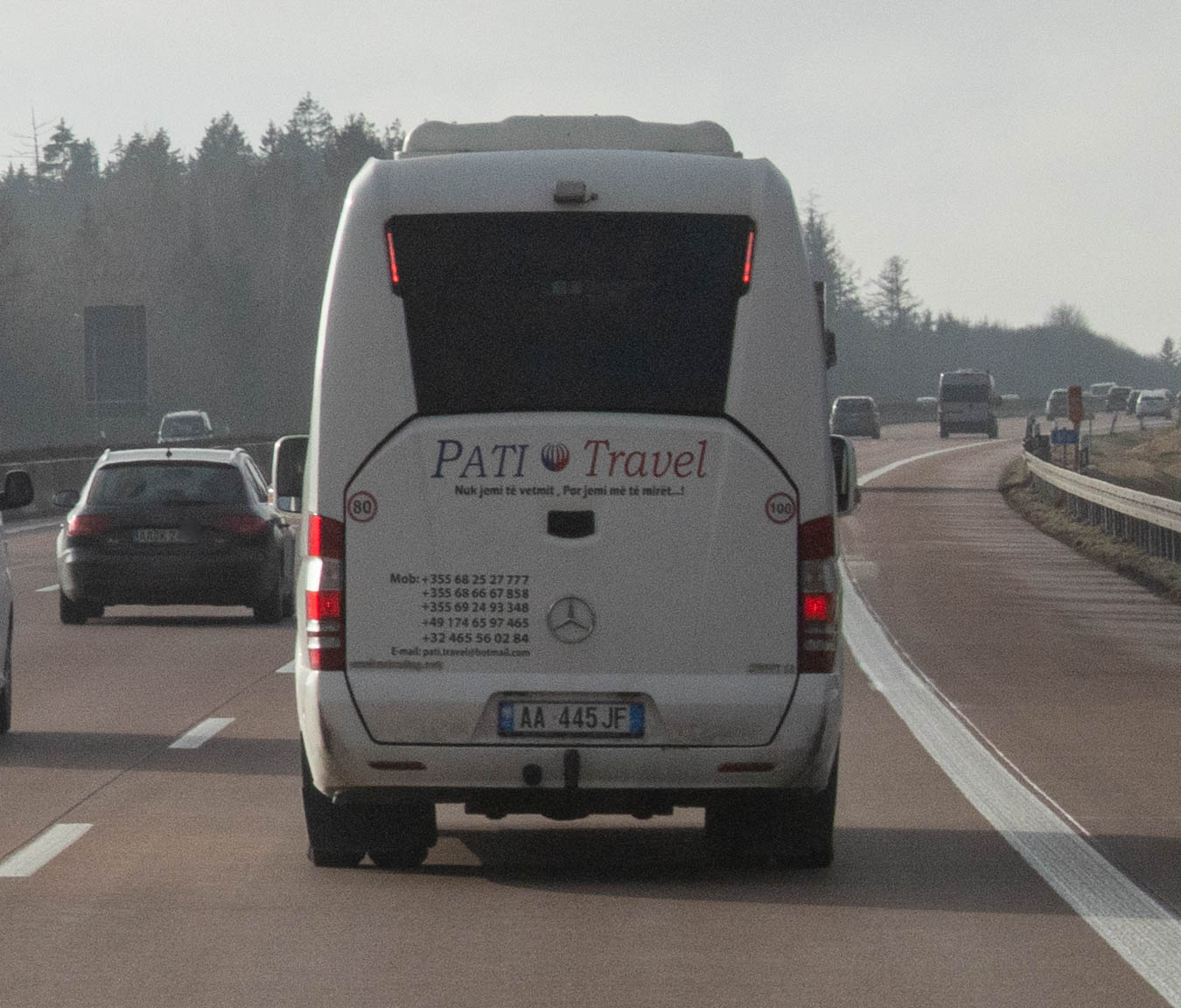 AA 445 JF, Omnibus Trading Sunset 