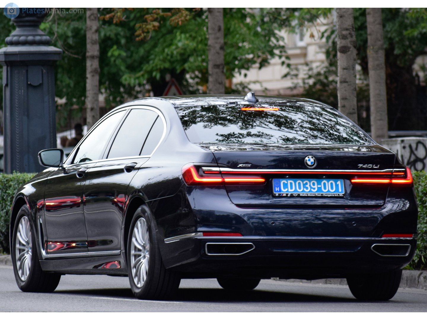 CD039-001, BMW 7 Series 6th gen (G11/G12), facelift, 2019–2022