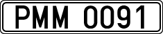 License plates of Spain, Official and military plates